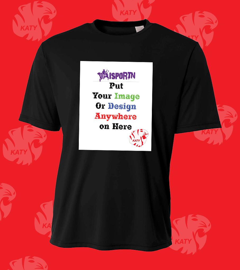 Upload your Own Design for Katy High School Band & Color Guard Dri-Fit T-Shirt – Support Spirit Wear by iSportn & WhatTheDTF