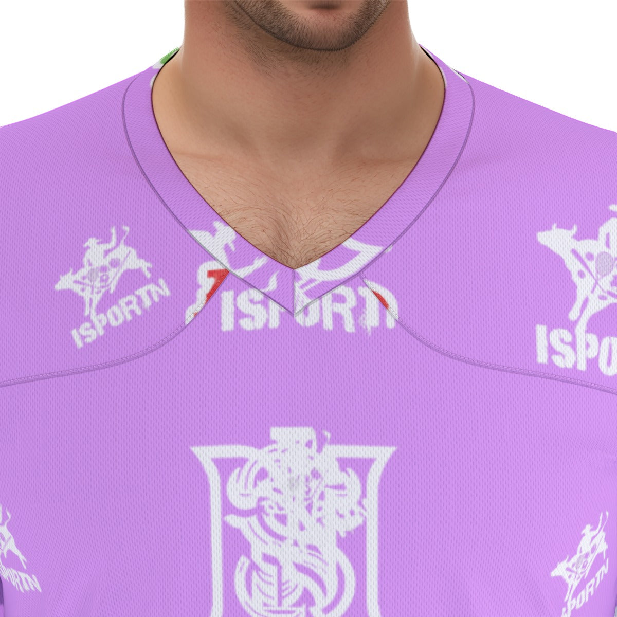 iSportn V-Neck Football Jersey – Classic Style | Breathable, Skin-Friendly Fabric | 100% Polyester |