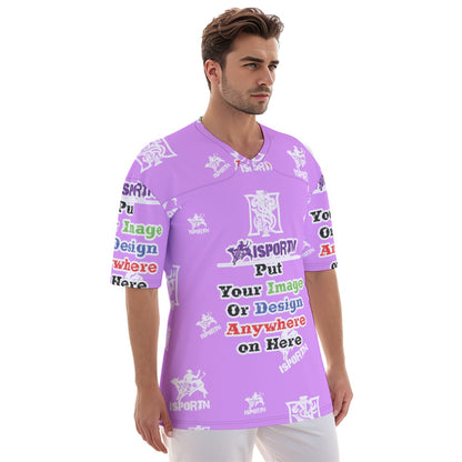 iSportn V-Neck Football Jersey – Classic Style | Breathable, Skin-Friendly Fabric | 100% Polyester |