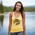 Twisted M Stables "Horse Head Logo" Racerback Womens Tank Top for Spring & Summer Time-XL-XXL
