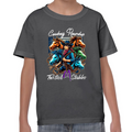 Kids' "Cowboy Roundup" Horse Barn Short Sleeve T-Shirts: Twisted M Stables Collection - Vibrant Designs, Durable Comfort