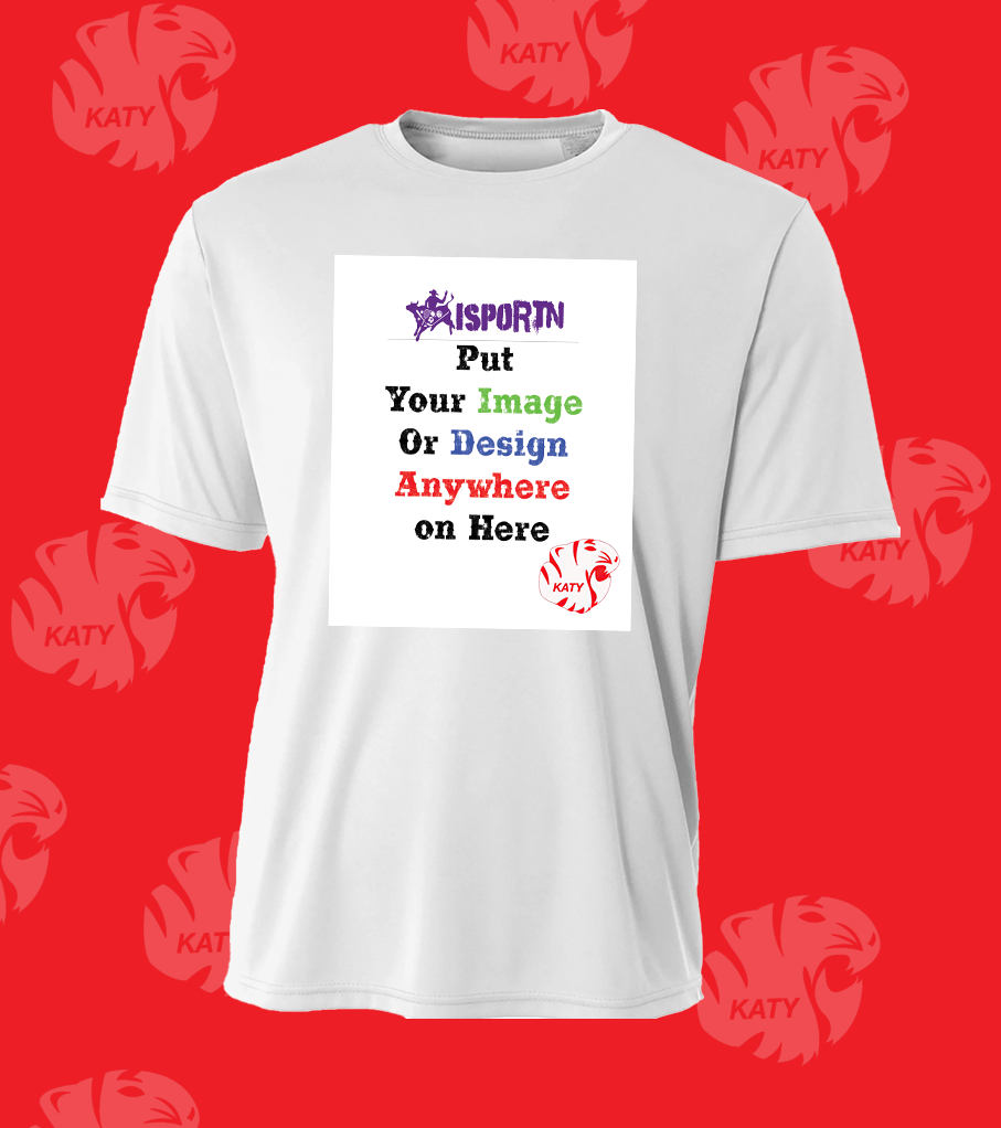 Upload your Own Design for Katy High School Band & Color Guard Dri-Fit T-Shirt – Support Spirit Wear by iSportn & WhatTheDTF