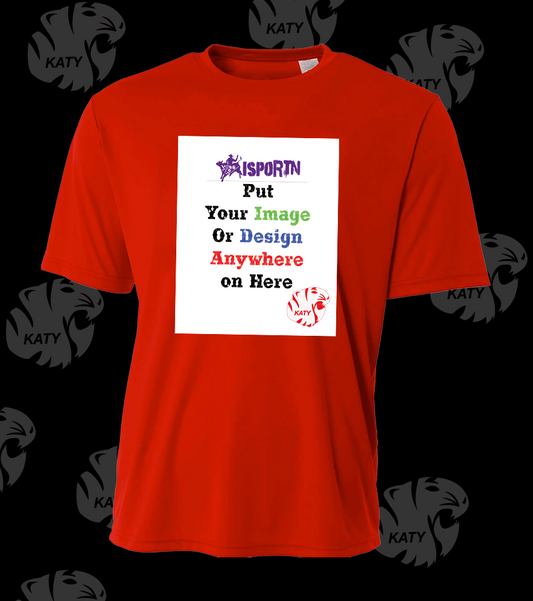 Upload your Own Design for Katy High School Band & Color Guard Dri-Fit T-Shirt – Support Spirit Wear by iSportn & WhatTheDTF