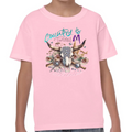 Kids' "Skull with Diamonds" Horse Barn Short Sleeve T-Shirts: Twisted M Stables Collection - Vibrant Designs, Durable Comfort