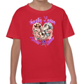 Kids' "Country Love" Horse Barn Short Sleeve T-Shirts: Twisted M Stables Collection - Vibrant Designs, Durable Comfort
