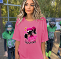 Classy Until Kickoff – Vibrant Print T-Shirt for Mom on Kids Football Game Day, Multiple Colors, Customize