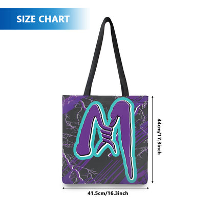 Twisted M Stunning Carry/ Shopping/ Travel Bag (double-sided design)