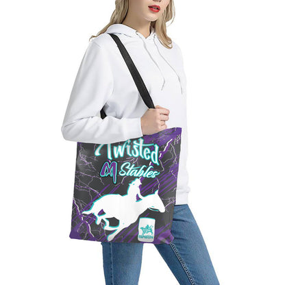 Twisted M Stunning Carry/ Shopping/ Travel Bag (double-sided design)
