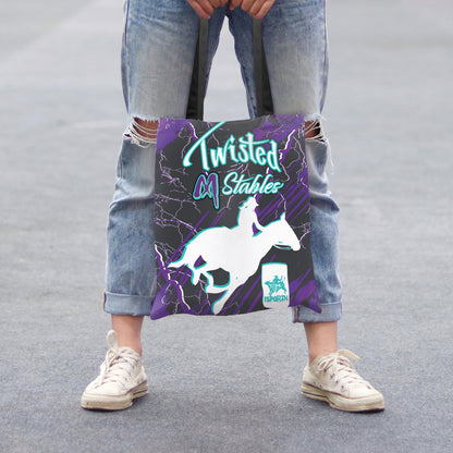 Twisted M Stunning Carry/ Shopping/ Travel Bag (double-sided design)